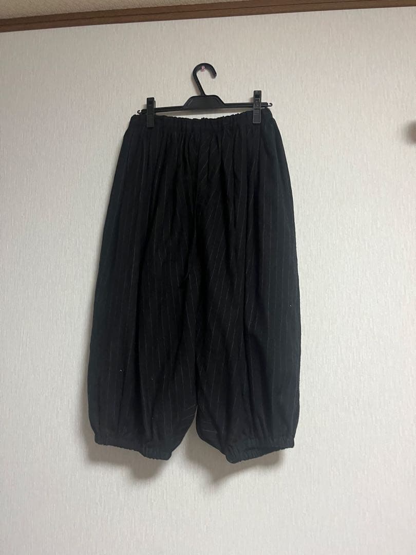 BLACK Comme des garçons サルエルパンツ バルーンパンツ