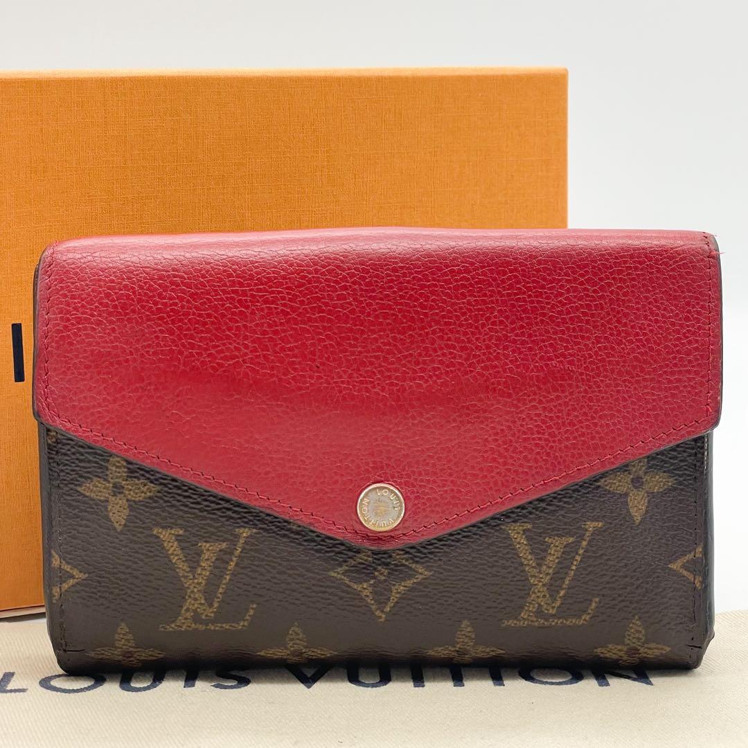 コンルイヴィトン　ポルトフォイユ　パラス　コンパクト モノグラム　2つ折り