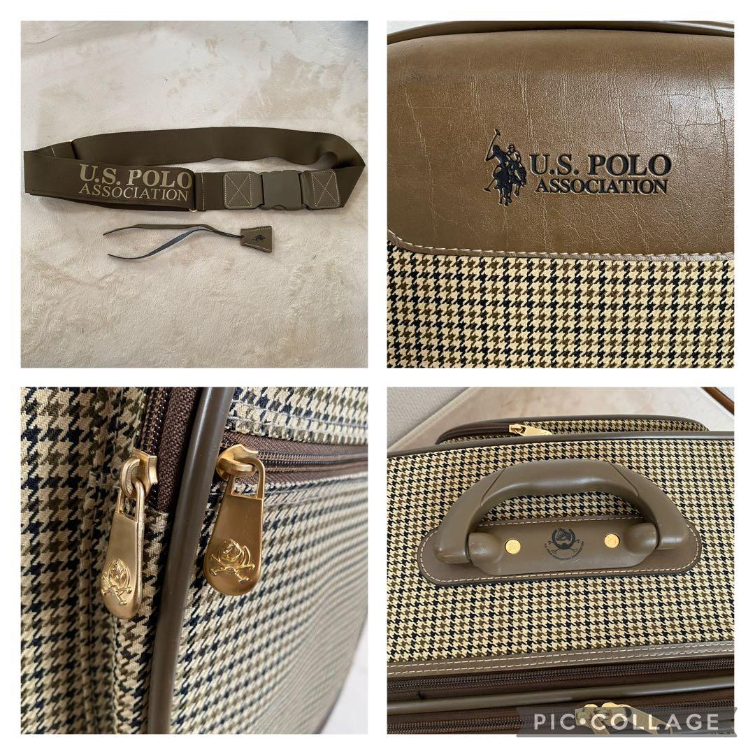 【廃盤希少品】US.POLO ASSN 千鳥格子　キャリーケース