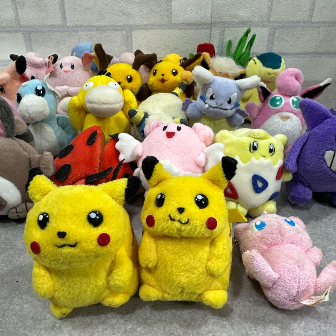 ポケモン 当時物 希少 初期 ぬいぐるみ 26体 まとめ ニンテンドー 1997