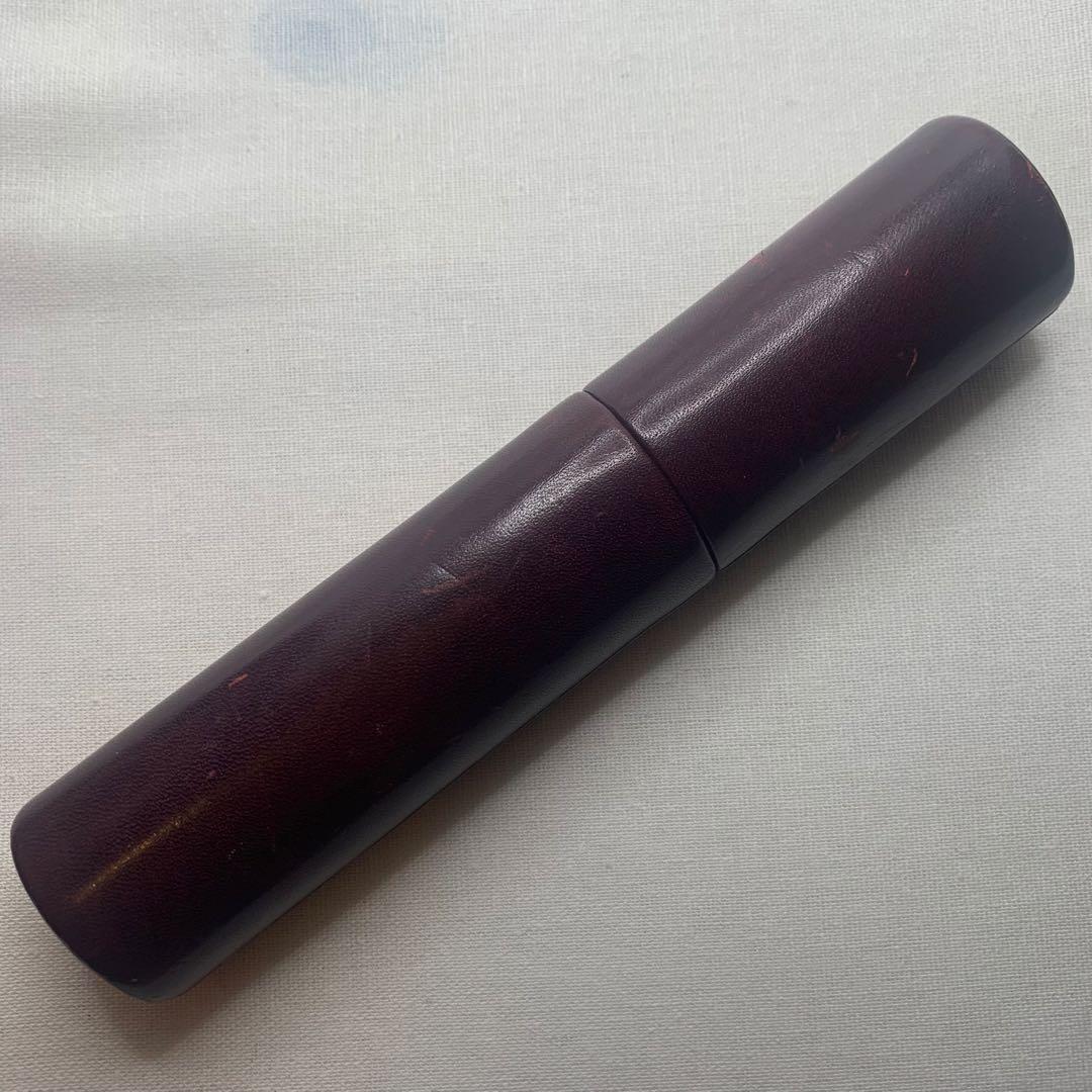 D*e様 MONTBLANC ペンケース　一本差　筆箱　本革