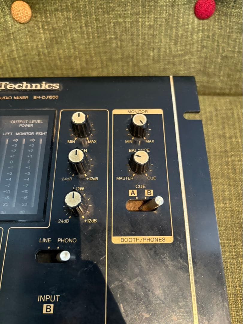 technics sh-1200 DJミキサー　テクニクス 動作確認済み