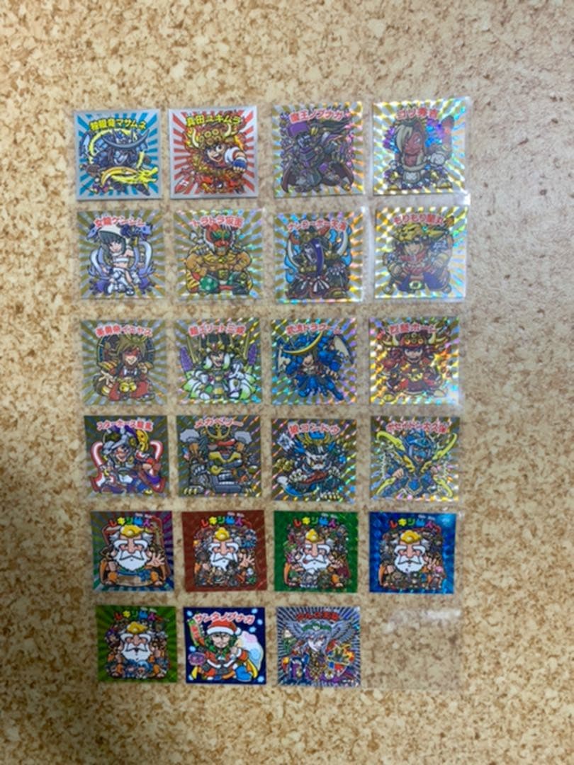 歴史大戦ゲッテンカ　キャンペーン当選品　シール
