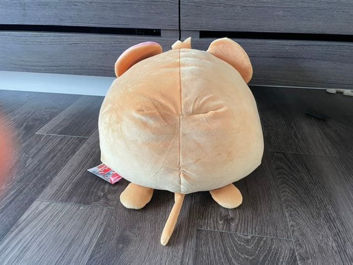 トムとジェリー　マシュマロ　寝そべり　BIGぬいぐるみ