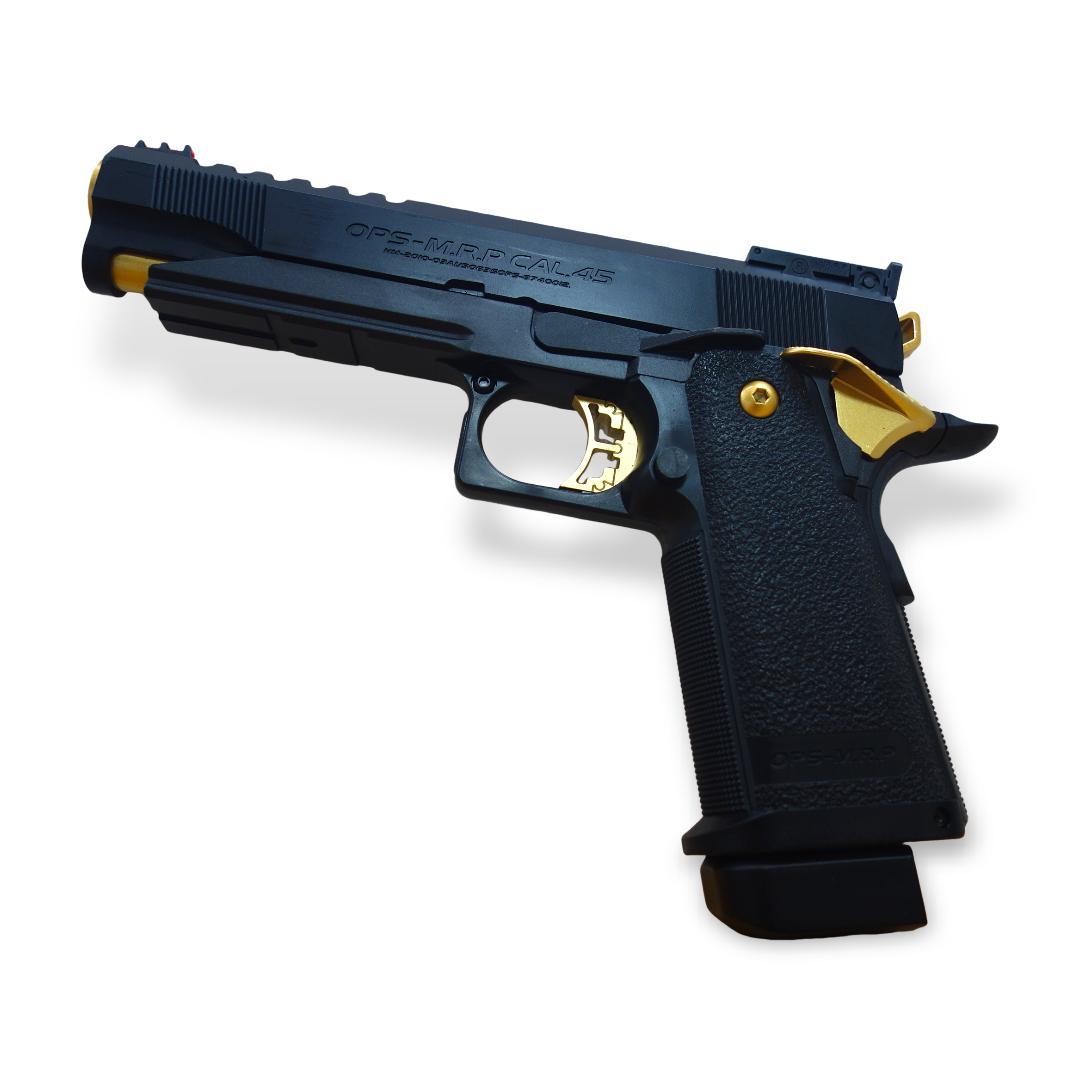 【美品】【カスタム】東京マルイ・ハイキャパ5.1　ゴールドマッチガスブローバック