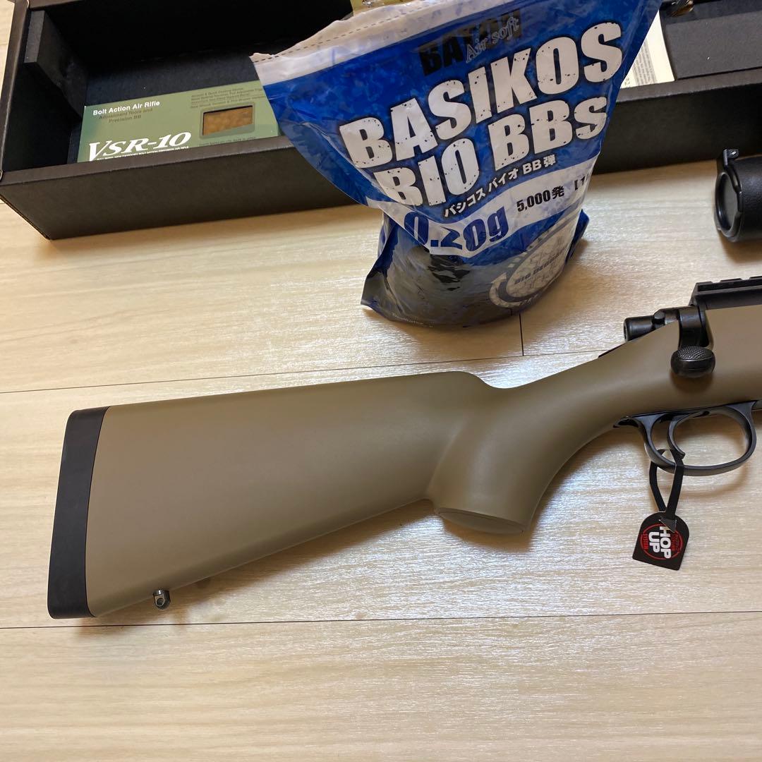 VSR-10 東京マルイ　デザートカラー　特典、おまけ多数