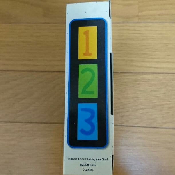 シジックスダイカット本体 数字・記号 レア 未開封(廃盤品・入手困難)