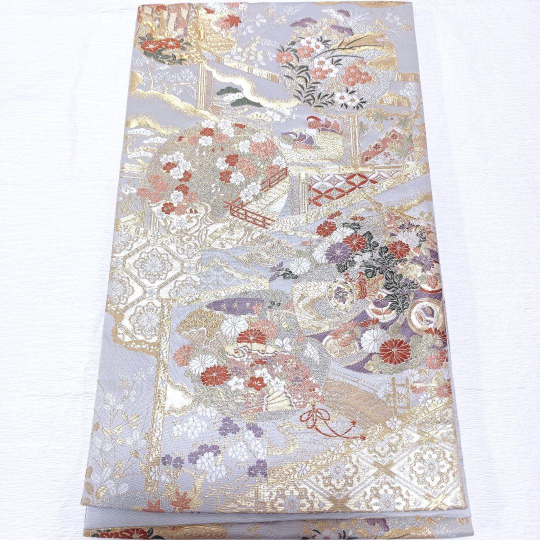 ❰6557❱ フルセット　付け下げ訪問着　宝尽くし　袋帯　入学式　お宮参り　正絹