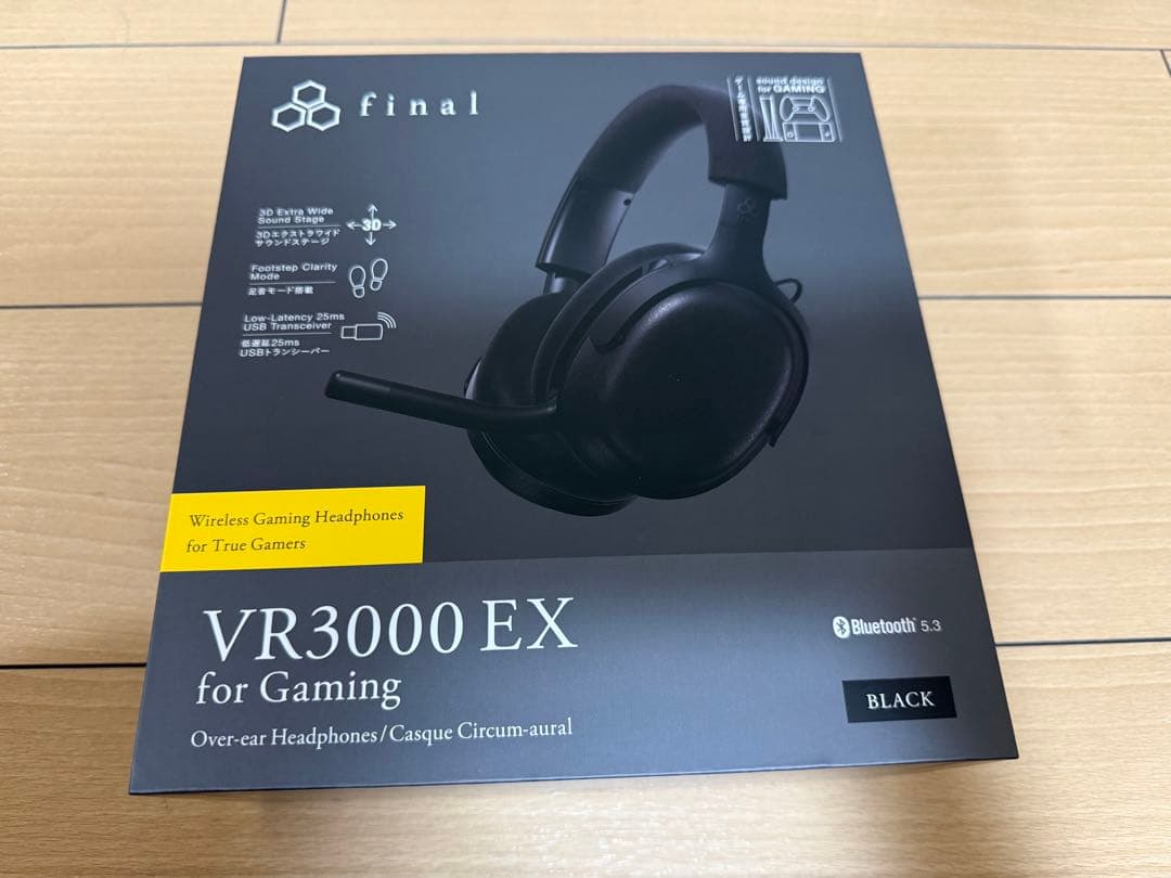 final (ファイナル) VR3000 EX for Gaming