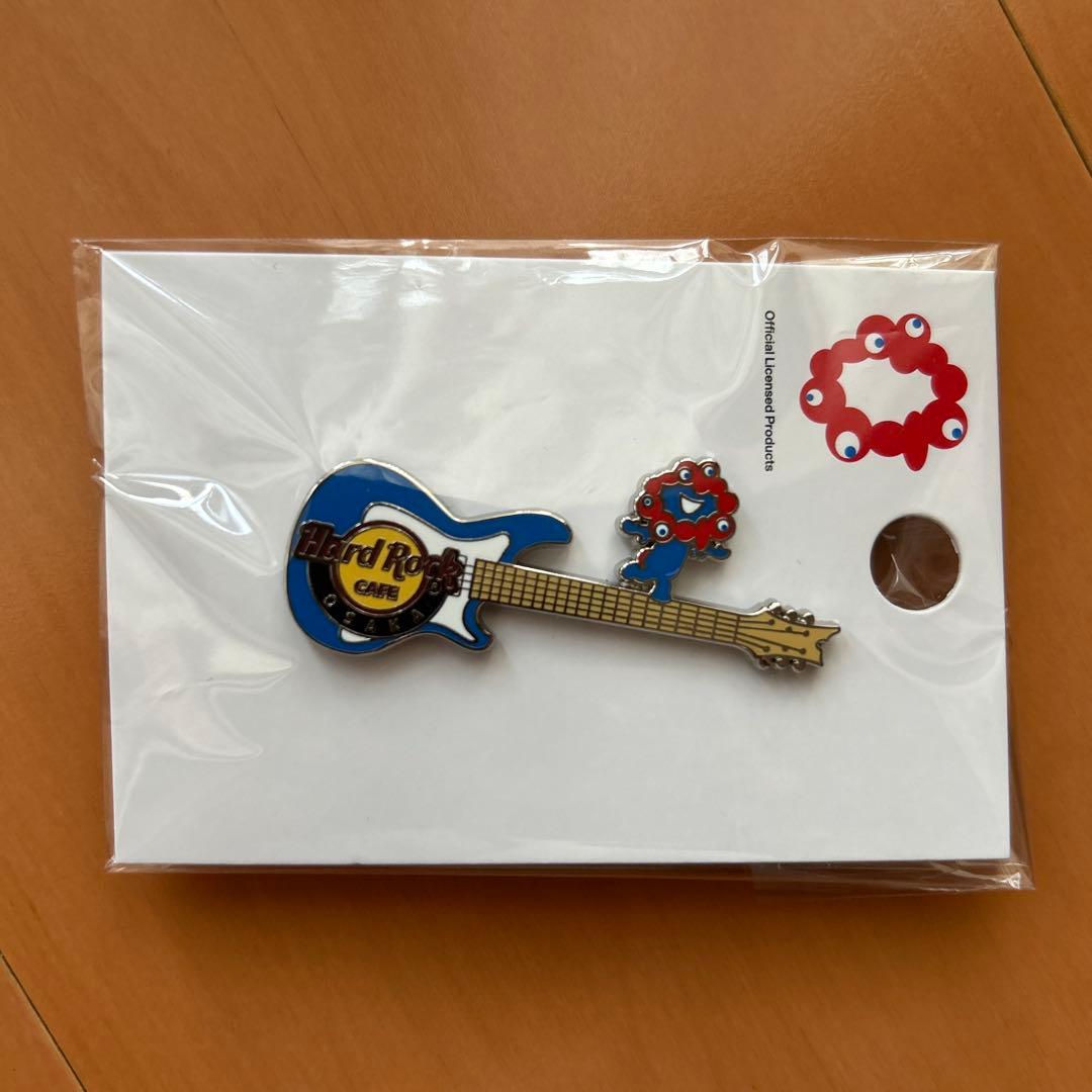 ハードロックカフェ限定 ピンバッジ ピンズ 万博 ミャクミャク 新品未使用