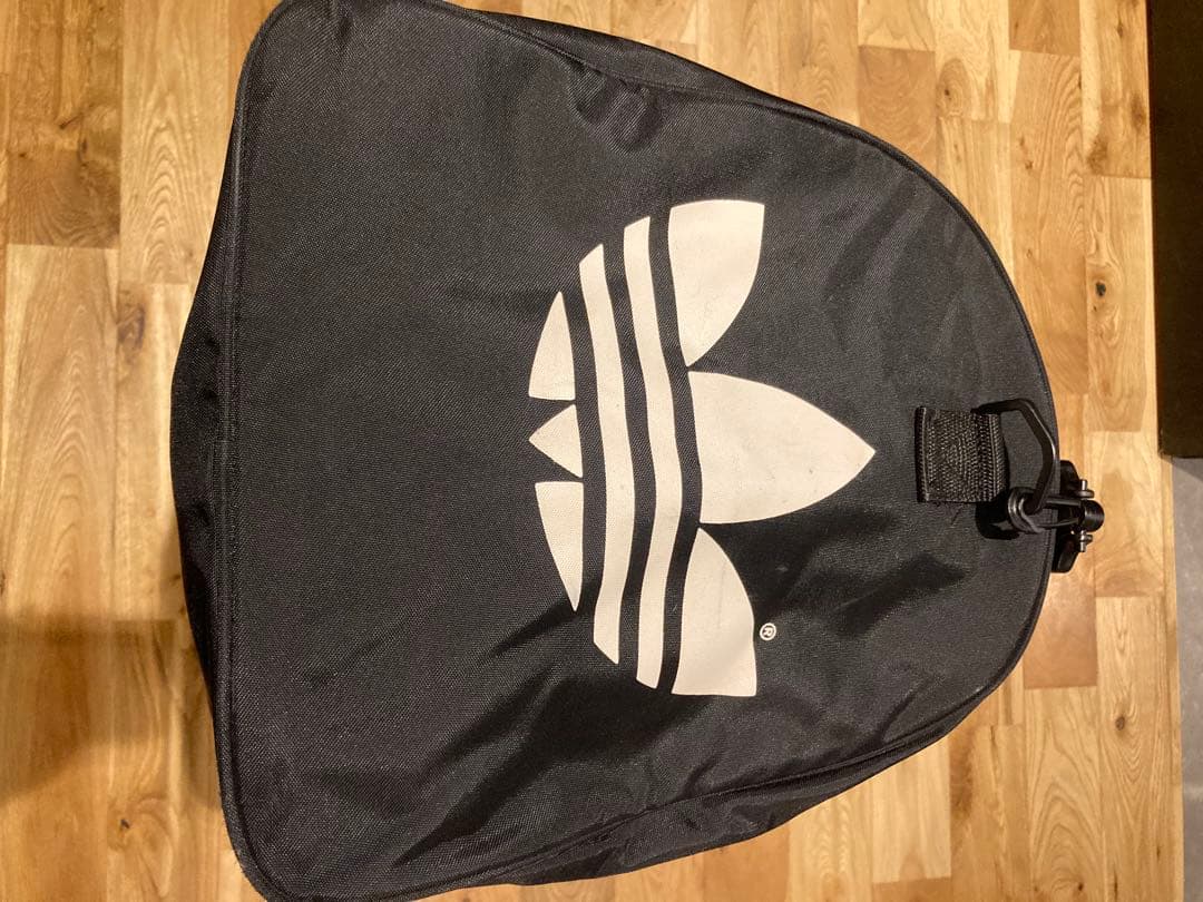 【激レア　旧ロゴ】adidas トレフォイル旧ロゴ　ボストンバッグ　アディダス