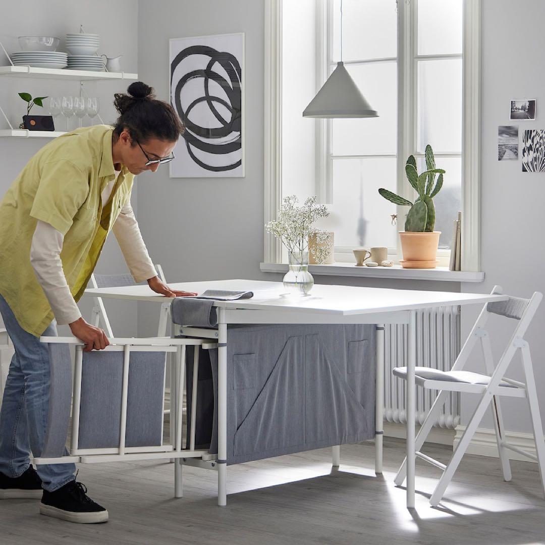 IKEA KALLHALL折りたたみテーブル & FRÖSVIフロースヴィチェア