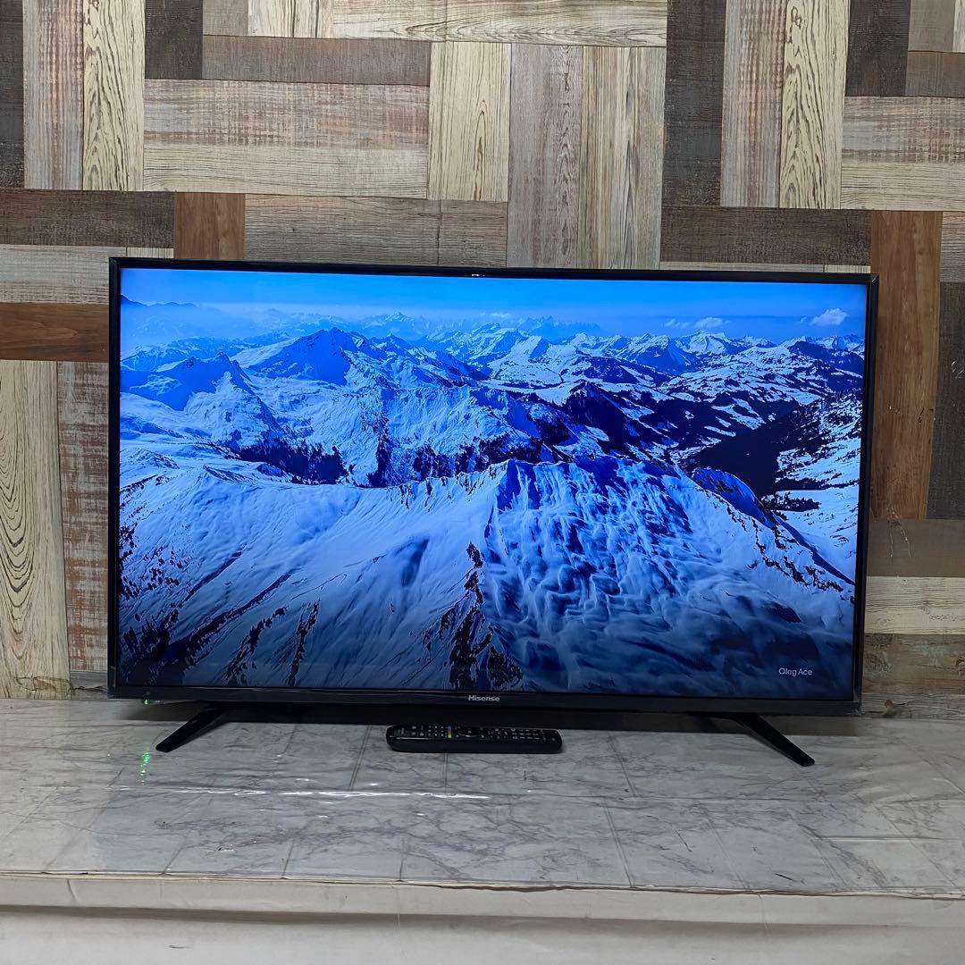 たかさん専用全国送料込ハイセンス43型液晶テレビ外付けHDD裏番組録画対応