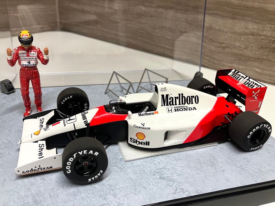 オートアート 1/18 マクラーレン MP4/6 1991 日本GP A.セナ