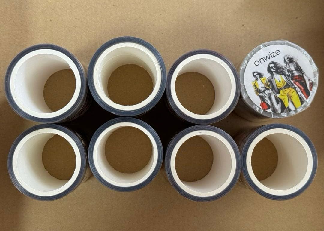 onwise マスキングテープ8個セット コラージュ 花 girl