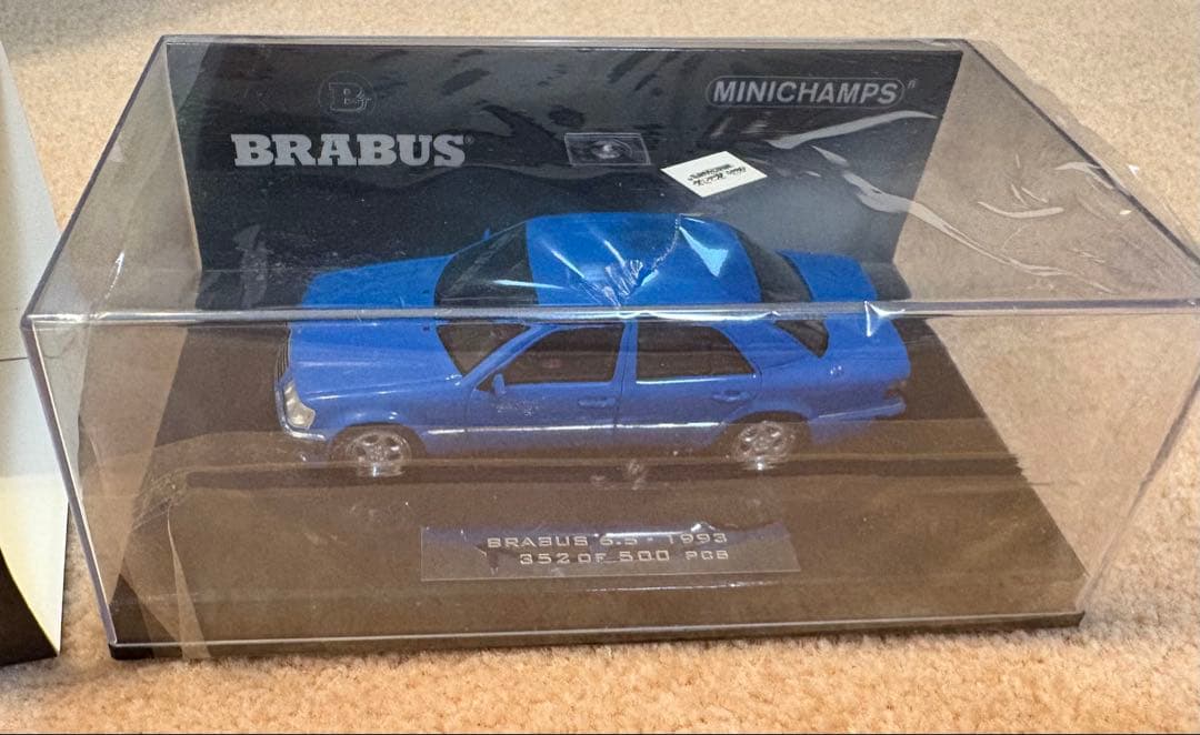 MINICHAMPS　BRABUS限定モデル 1993 ブルー