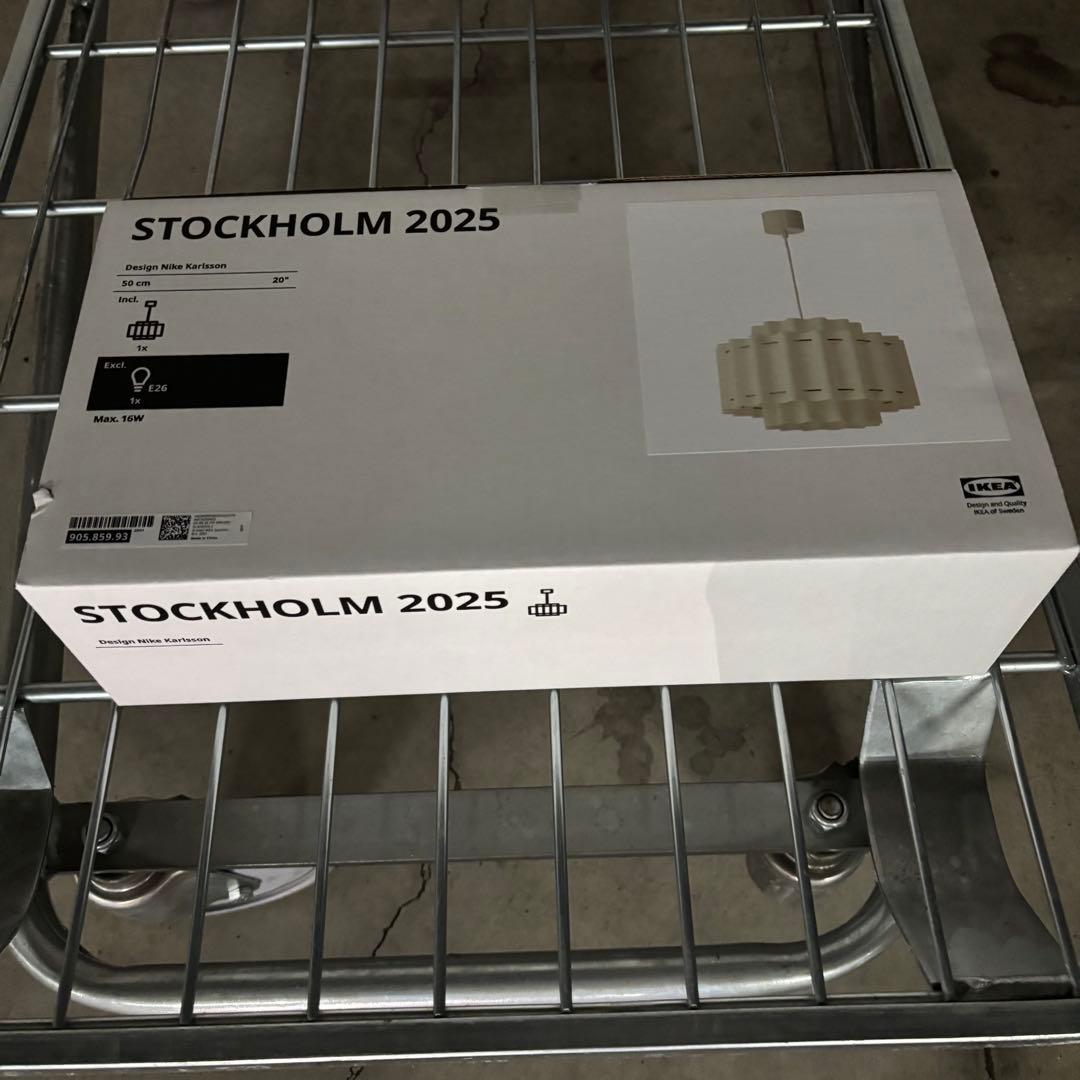 【新品未開封】 IKEA イケア ストックホルム 2025 ペンダントランプ