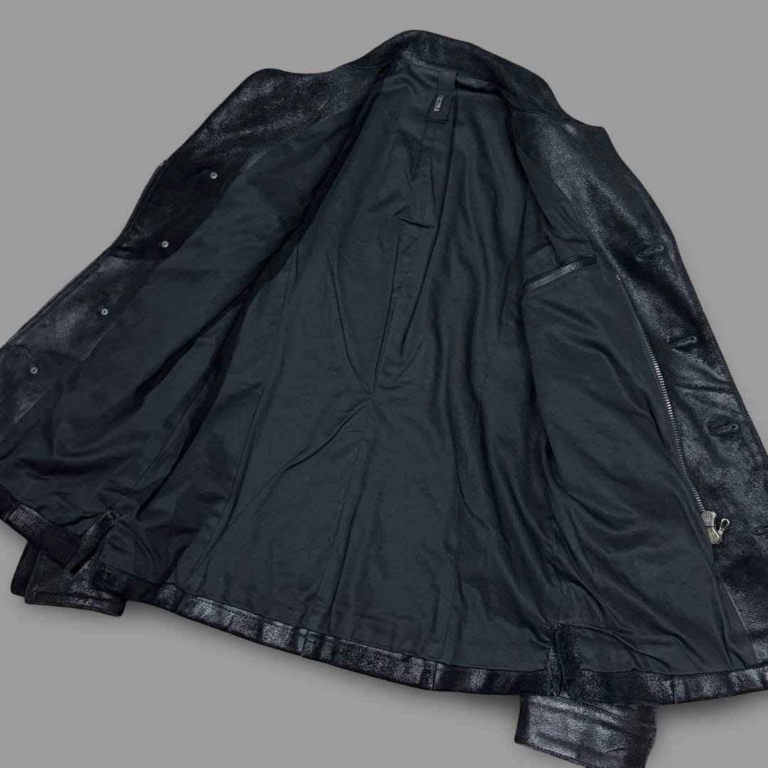 ジャケット・アウター Rare 00s Archive CAMIERA Leather Jacket