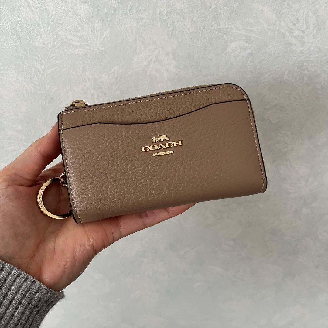 COACH ベージュ ケース、フラグメントケース