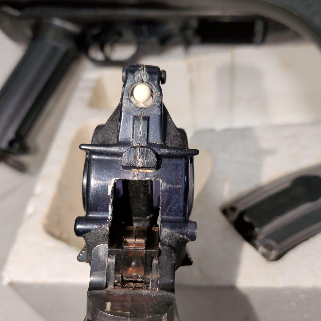 MGC　ルガー　ブラックパンサー　固定ガスガン　昭和レトロ　パーツ多数