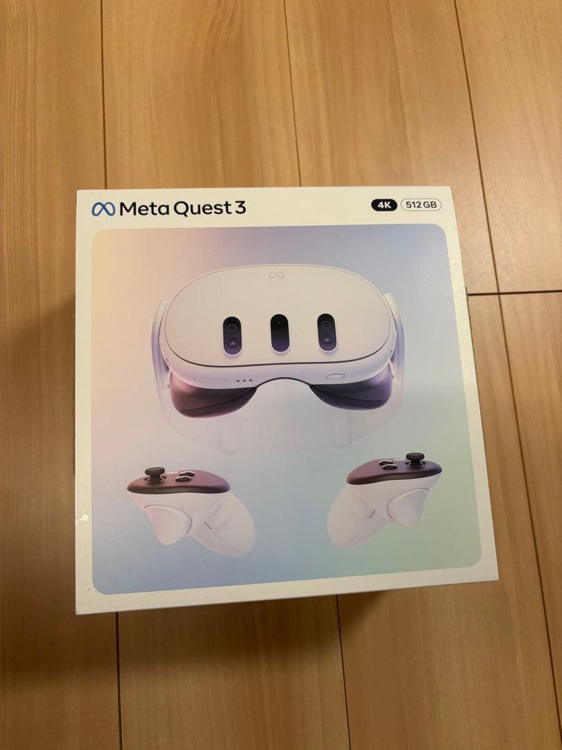 Quest 3 512GB & 純正ケーブル (＋バッテリーパック)