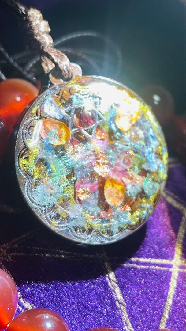 紫音❣️大好評 大魔術 魔女の長❗️大魔女ペンダント✨