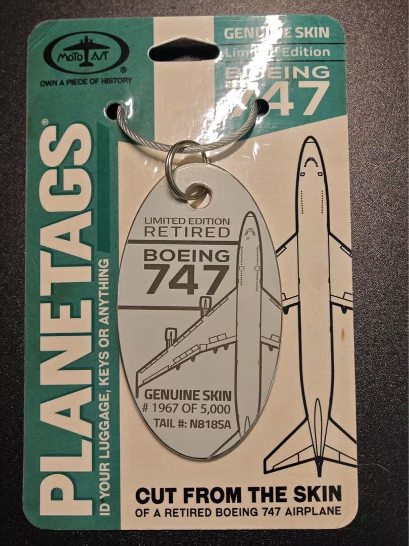 サザン・エア 元日本航空 B747-346 Planetags