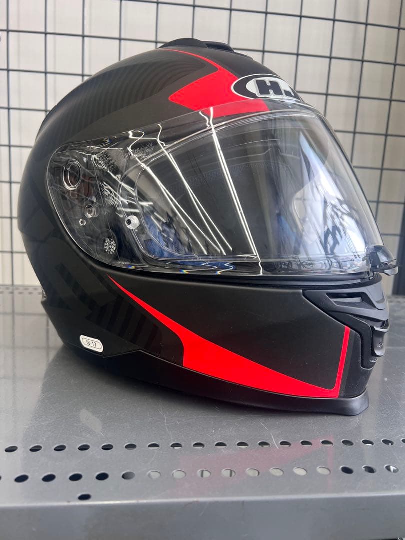 美品 HJC ヘルメット フルフェイス IS-17 ミッション HJH081