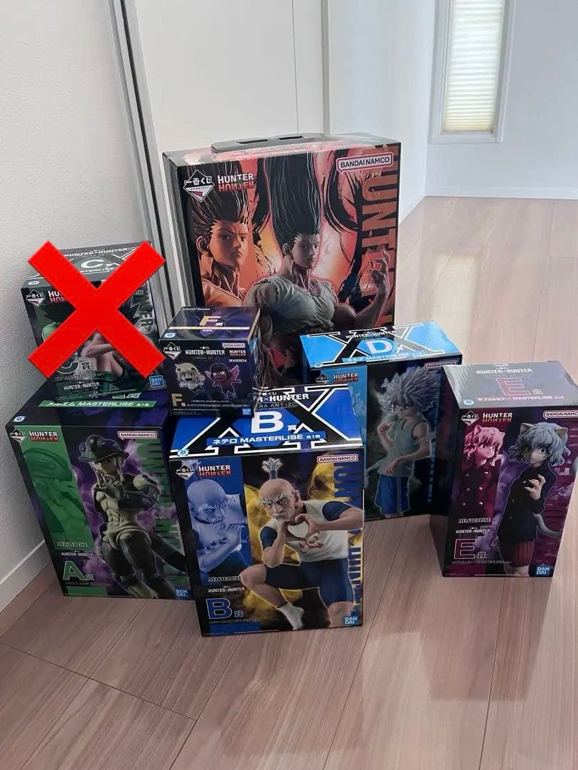 俺の名前はザイツェフ　HUNTER×HUNTER 一番くじフィギュアセット