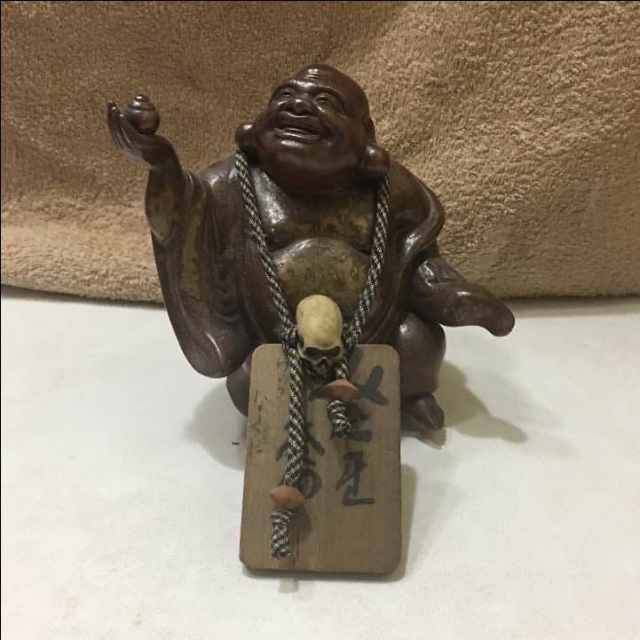 布袋様 備前焼