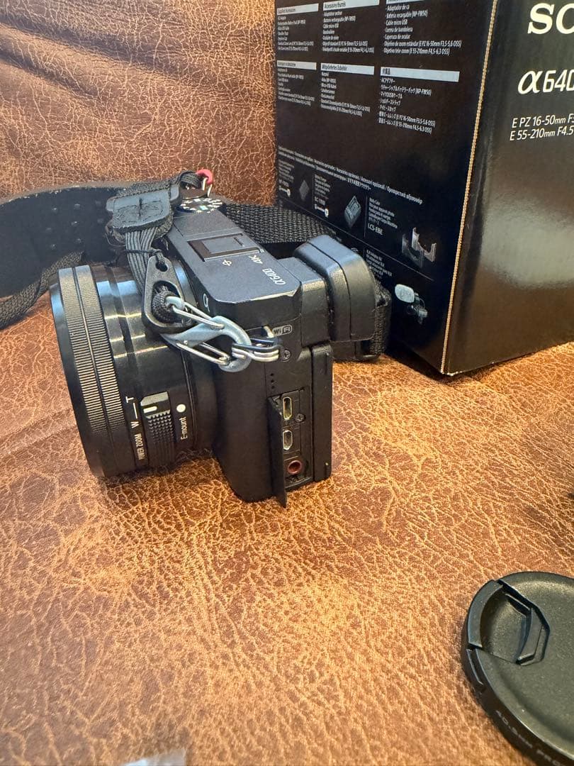最終値下SONY α6400 ミラーレスカメラ 本体とレンズセット