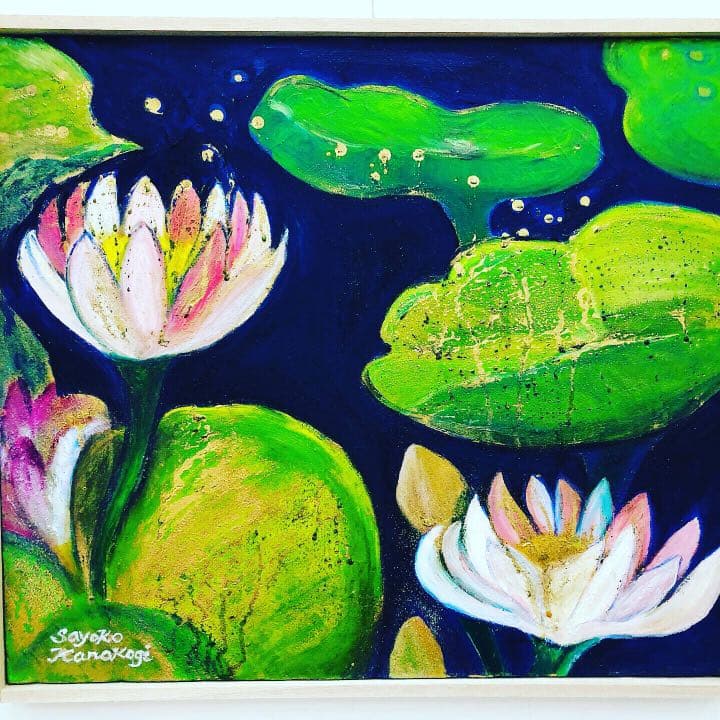 油彩原画