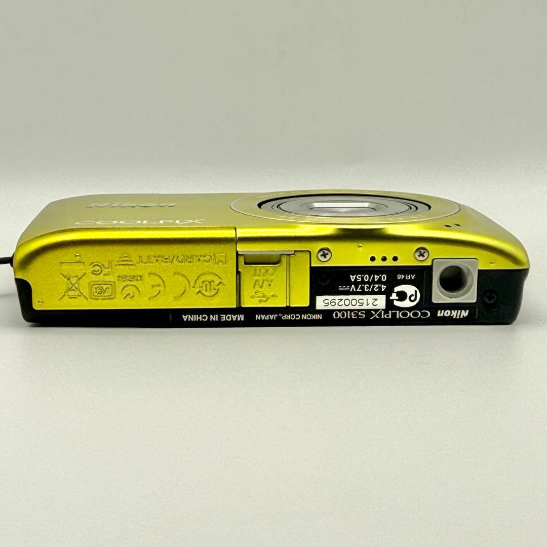 【箱付き/美品】Nikon COOLPIX S3100 コンデジ カメラ 動作品