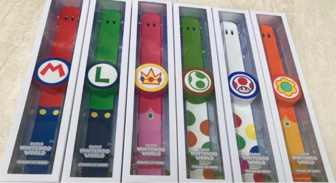 パワーアップバンド 新品4本　USJユニバ　スーパーニンテンドーワールド