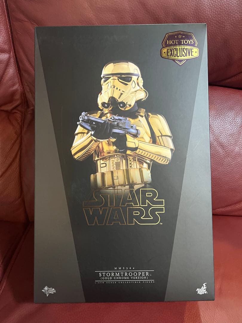 ムービー・マスターピース　ストームトルーパー（ゴールド・クロム版）サイン入り