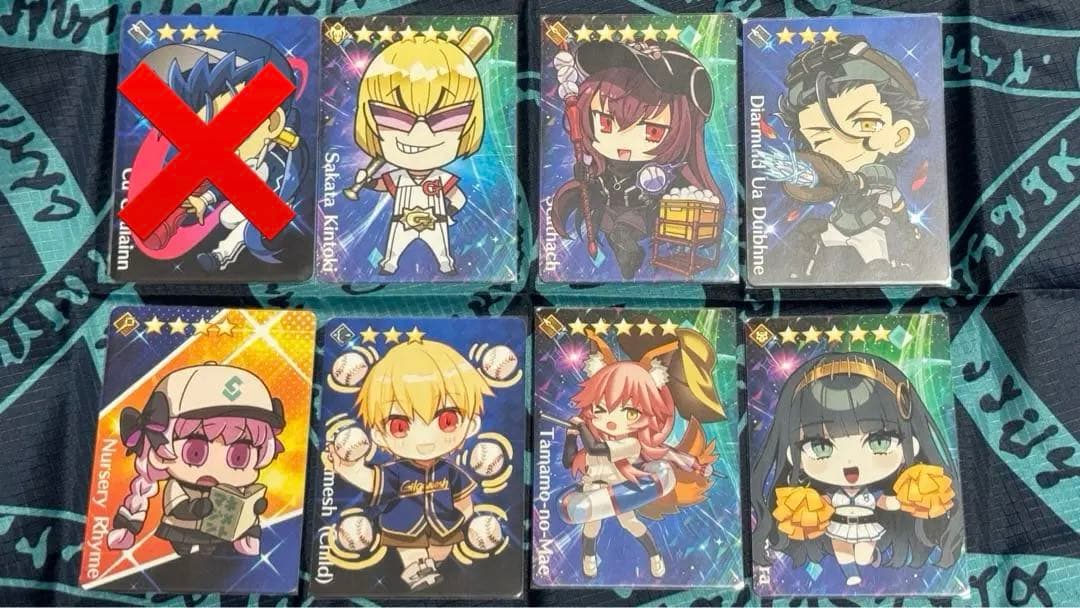 未使用 Fate/Grail League コレクションカード 計54枚