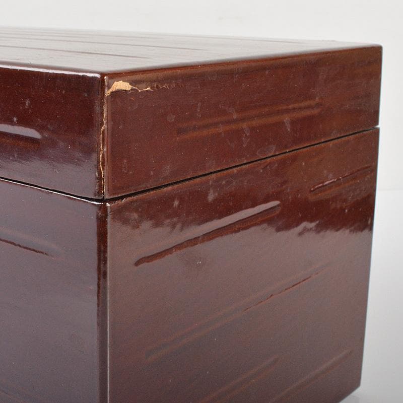 茶道具　漆塗　茶箱　茶碗　茶杓　棗など　八点　一式　V　R6455