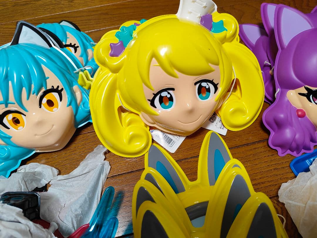 プリキュア キュウレンジャー 戦隊 仮面ライダー お面 キャラクター 43個
