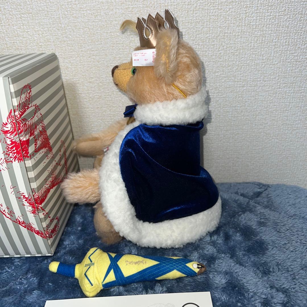 【未使用】限定品　Fate Steiff シュタイフ　コラボテディ　セイバー