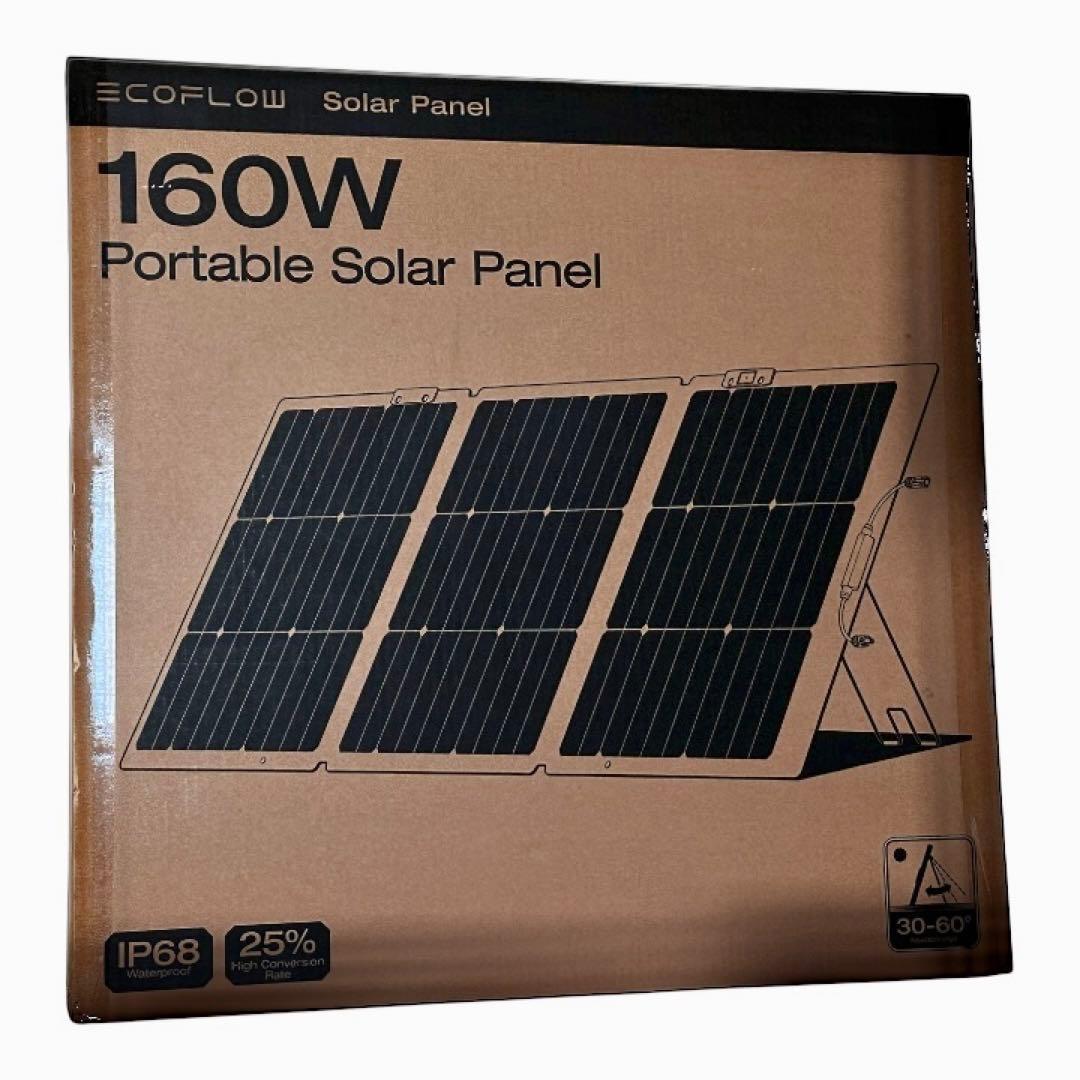 EcoFlow 160W ポータブルソーラーパネル