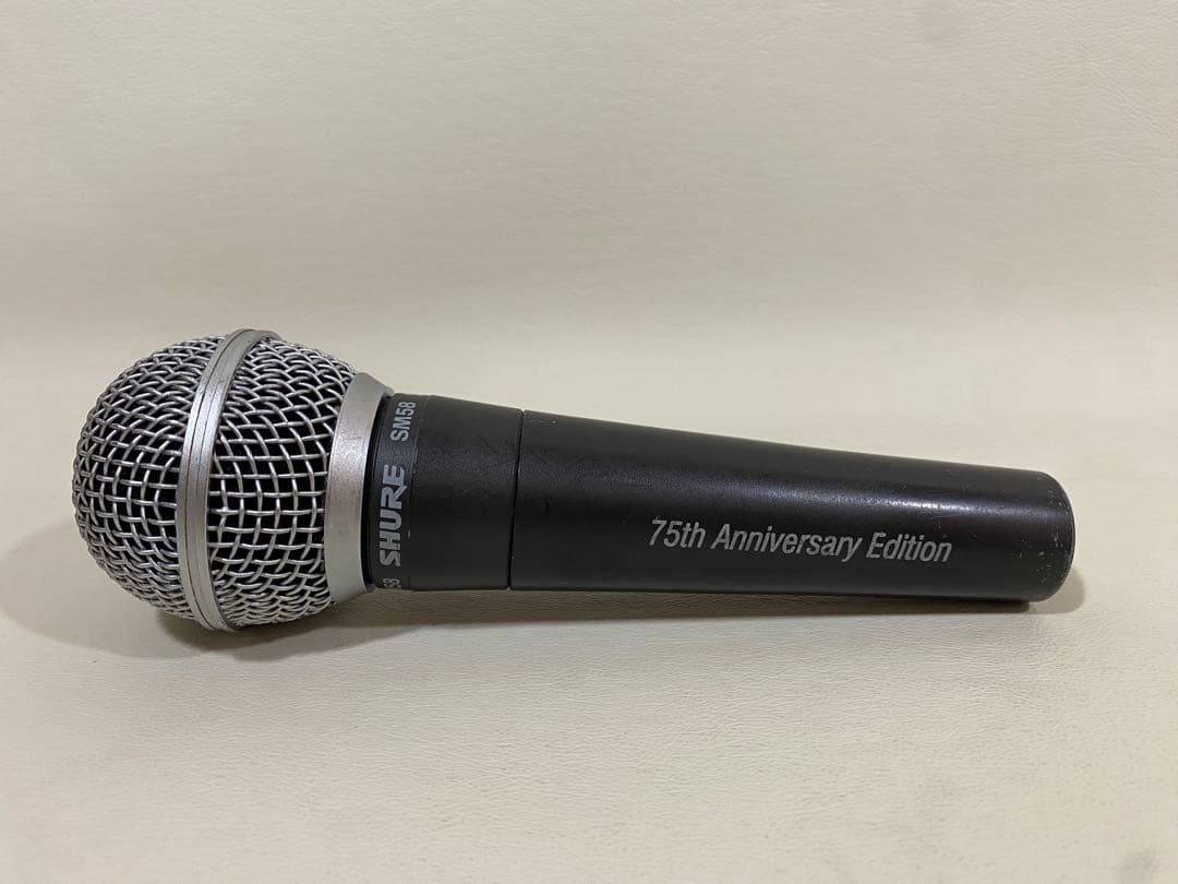 希少品SHURE SM58 75th Anniversary Edition