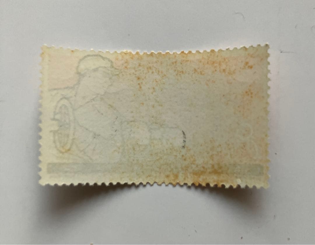 【未使用】中国未使用切手 労働者 イラスト 8枚セット