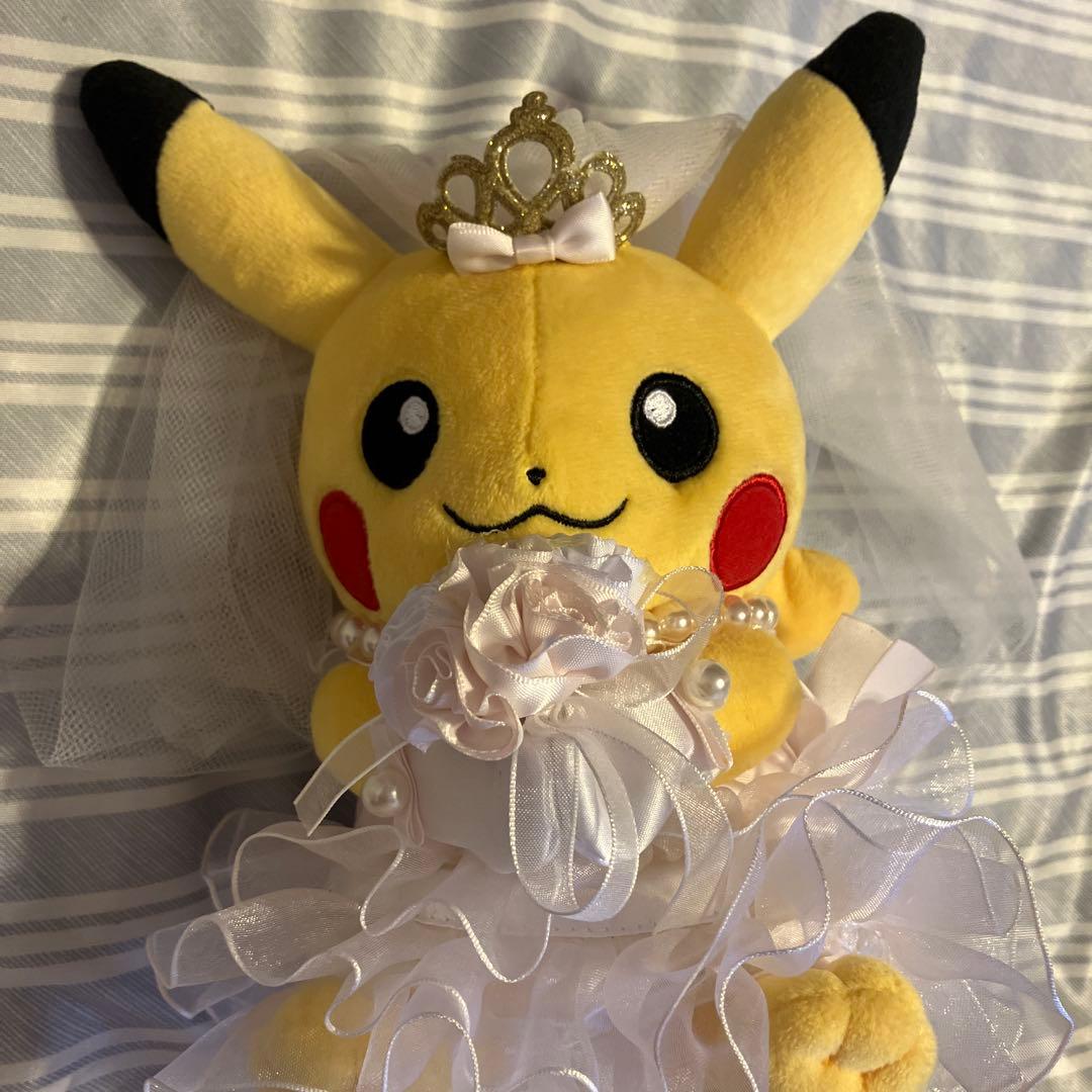 ポケットモンスター/ポケモン　ウエディングピカチュウ　ぬいぐるみ