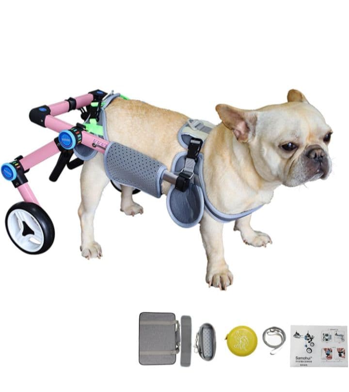 犬用　車椅子　xs ピンク