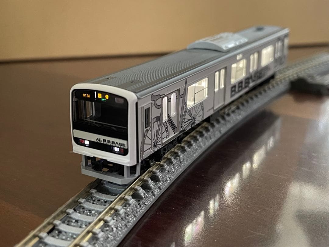 TOMIX 209系 BOSO BICYCLE BASE 一部室内灯付