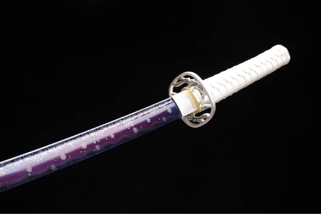雪の華 刀装具 模擬刀 日本刀 模造刀 鑑賞用 武具