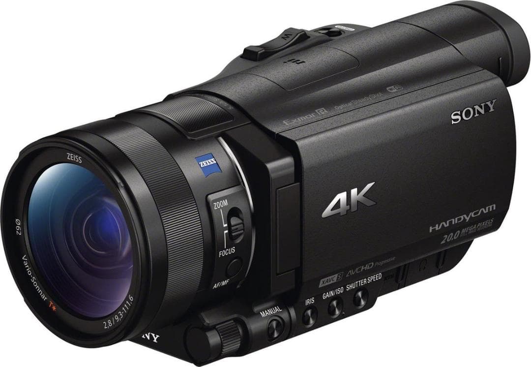 Sony4KハンディカムFDR-AX100昔のSonyのフラグシップモデル