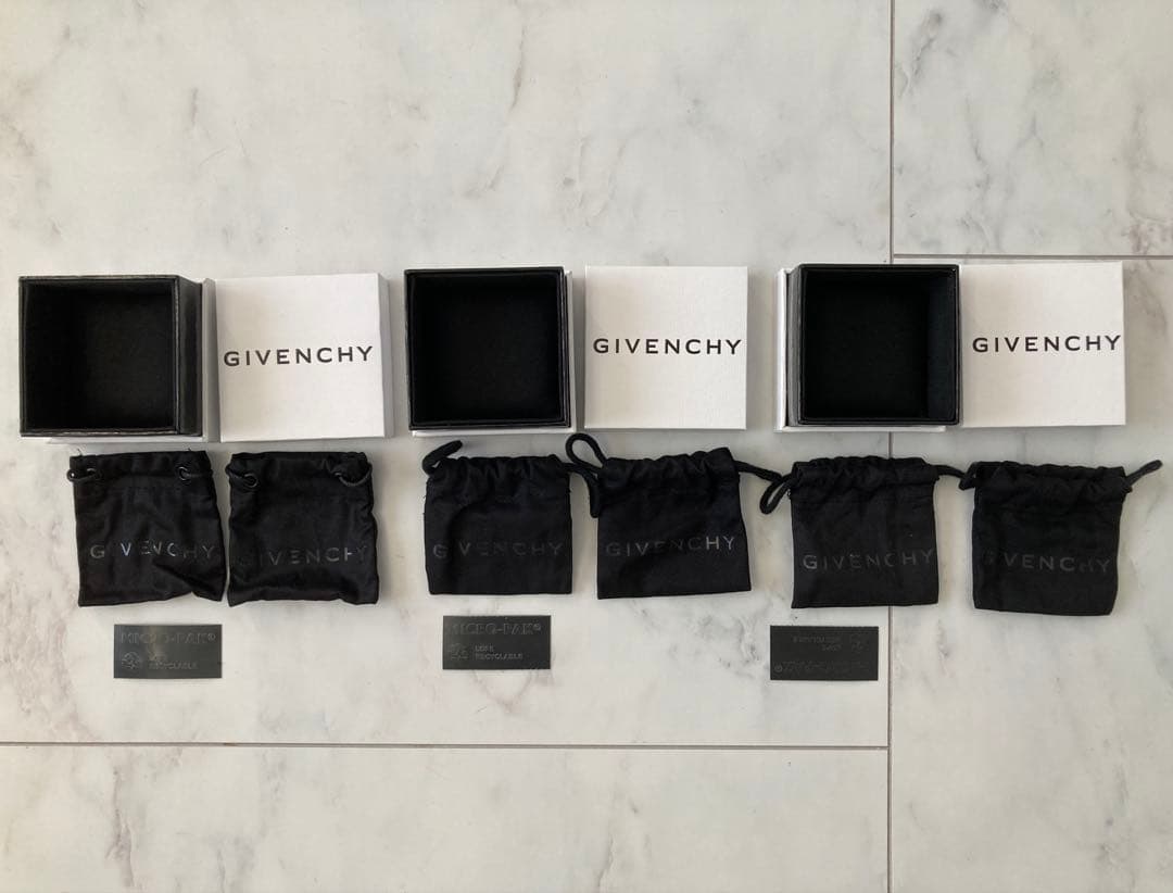 ★正規品 ほぼ未使用★Givenchy ジバンシィ 空箱、布袋、ショッパー、封筒