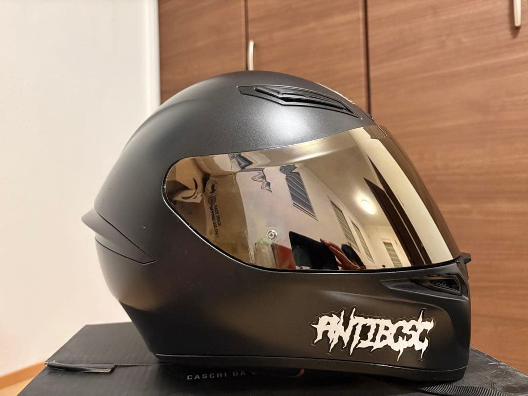 AGV K1 フルフェイスヘルメット マットブラック Lサイズ