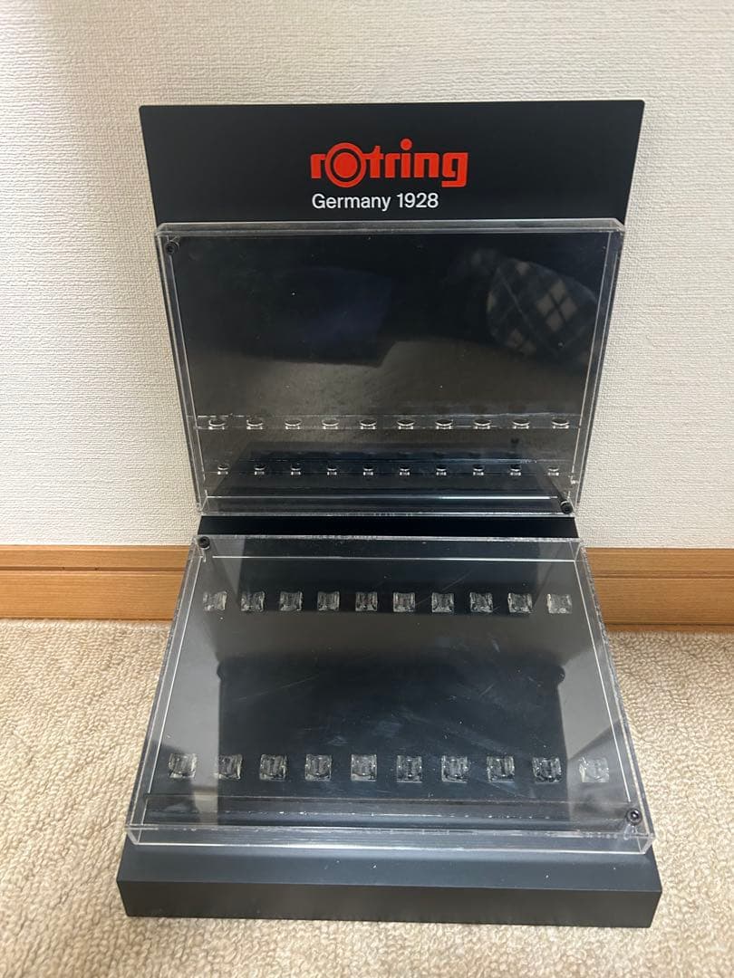 ロットリング 店頭陳列用什器 20本用